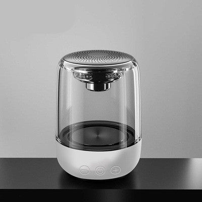 Altavoz Bluetooth Portátil de Columna con Graves Potentes y Luces LED