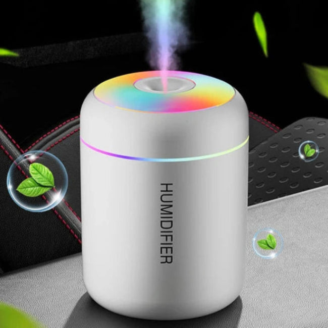 Mini Humidificador USB 180ml - Difusor Aromas LED para Casa y Coche