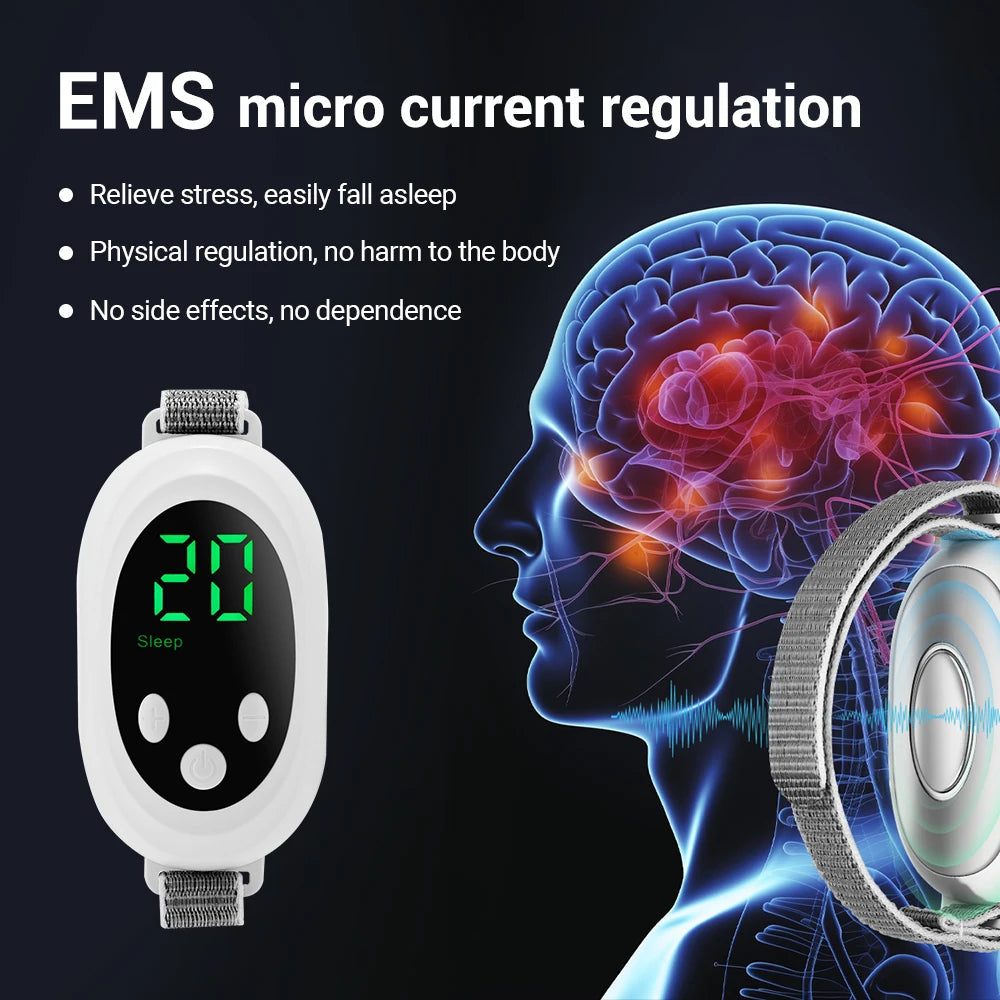 Nuevo Dispositivo de Ayuda para Dormir de Microcorriente EMS & FUTURIS TECHNOLOGIES