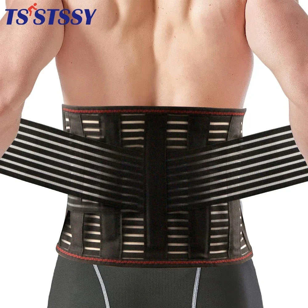 Tirante de Espalda Transpirable - Cinturón Soporte Lumbar para Dolor de Espalda Baja & FUTURIS TECHNOLOGIES