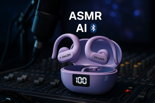 Auriculares en estudio de grabación