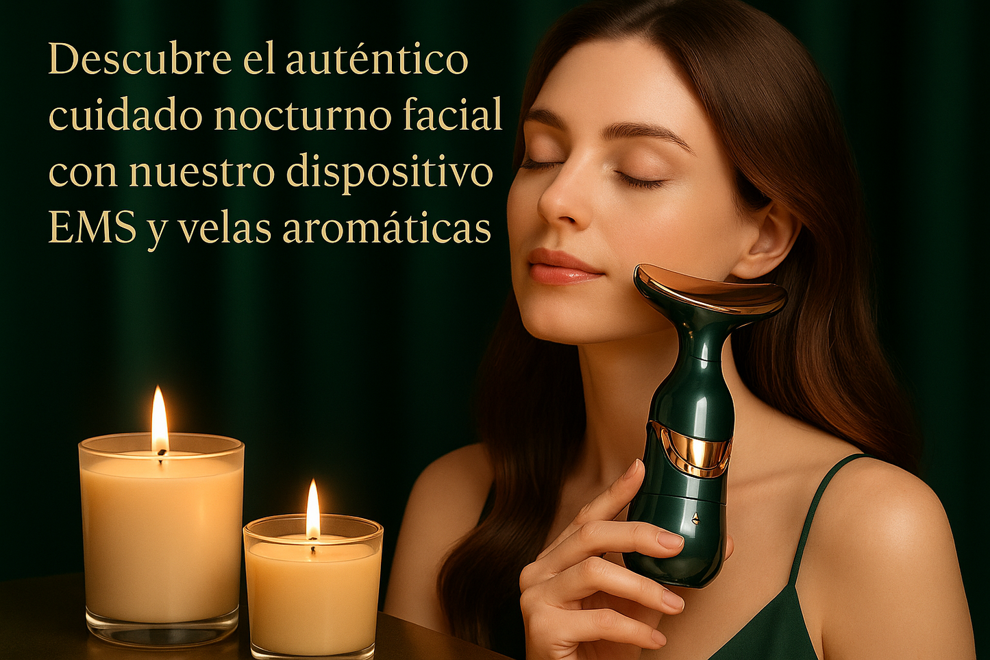 Banner Instagram con dispositivo EMS real