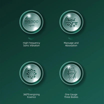 Dispositivo EMS Estiramiento Facial 3 en 1 - Masajeador Antienvejecimiento & FUTURIS TECHNOLOGIES