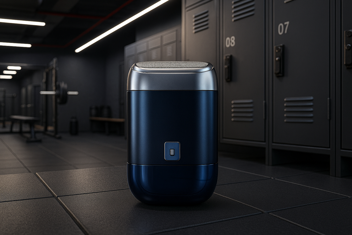 Afeitadora en gimnasio moderno