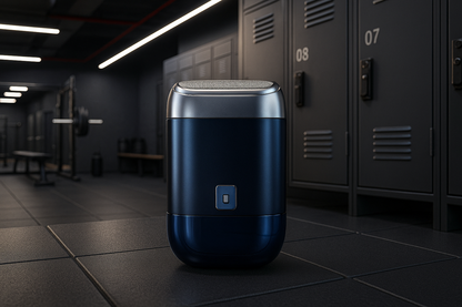 Afeitadora en gimnasio moderno