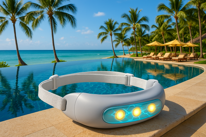 Dispositivo en resort tropical