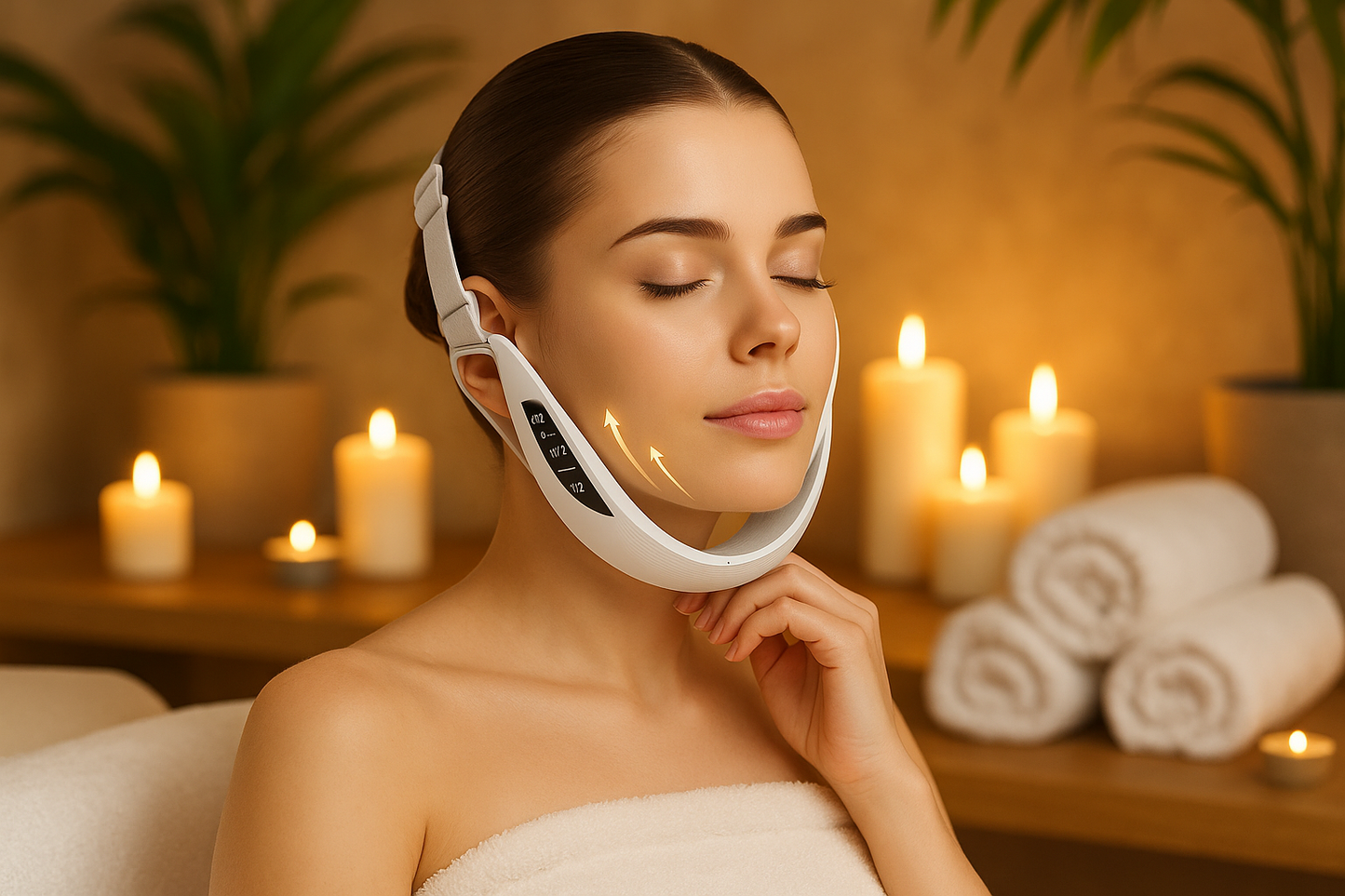 Dispositivo en spa de lujo