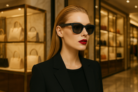 Gafas como statement fashion en boutique