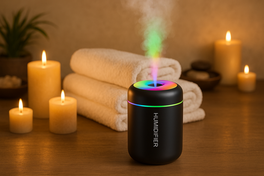 Humidificador en spa de bienestar