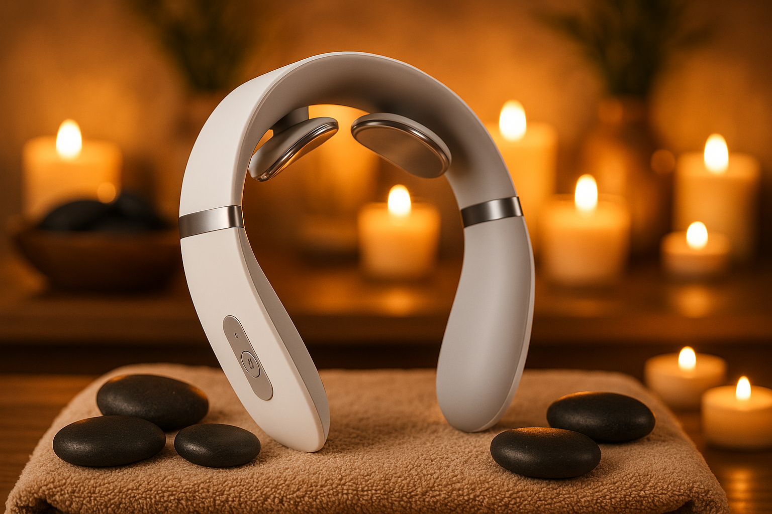 Masajeador en spa de bienestar