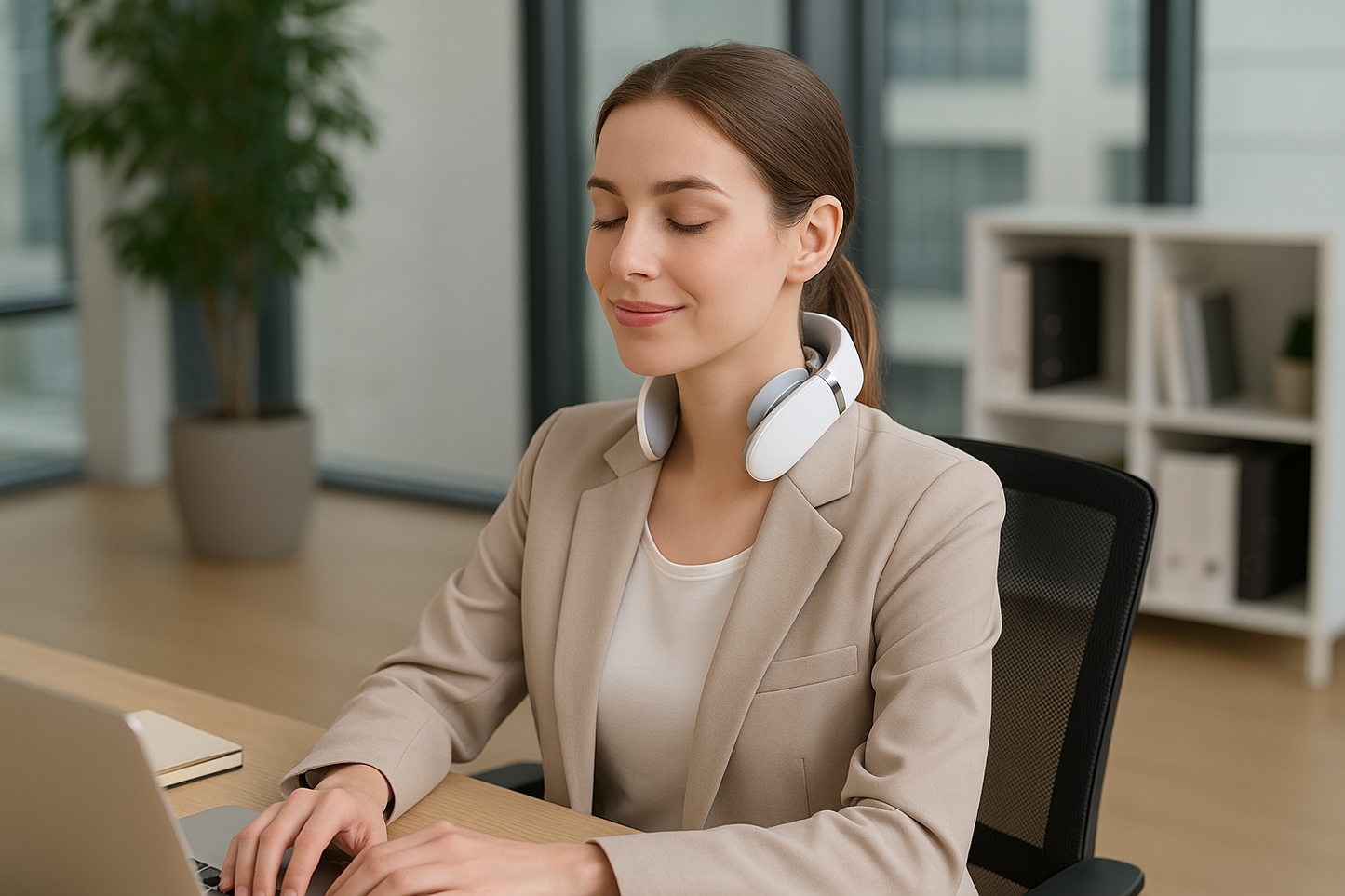 Mujer profesional en oficina